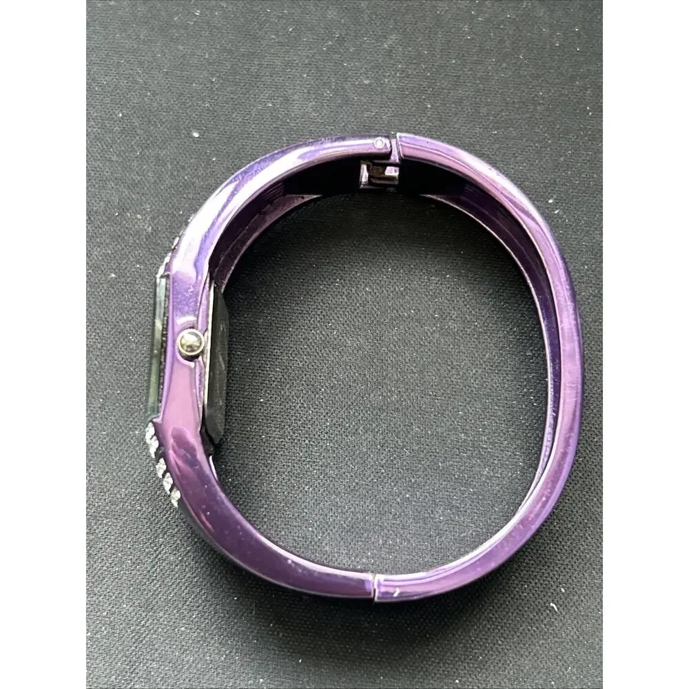 Purple Women’s Quartz Cuff Watch